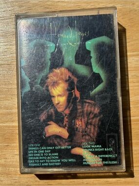 Howard Jones Dream Into Action Cassette Tape, 1985 WEA/Electra Records